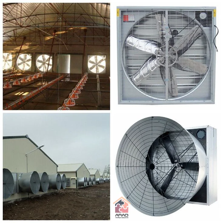 نقش سیستم تهویه مطبوع در توزیع دما در سوله