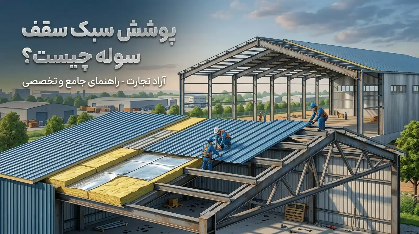 پوشش سبک سقف سوله چیست؟ بررسی انواع و مزایا و نکات مهم